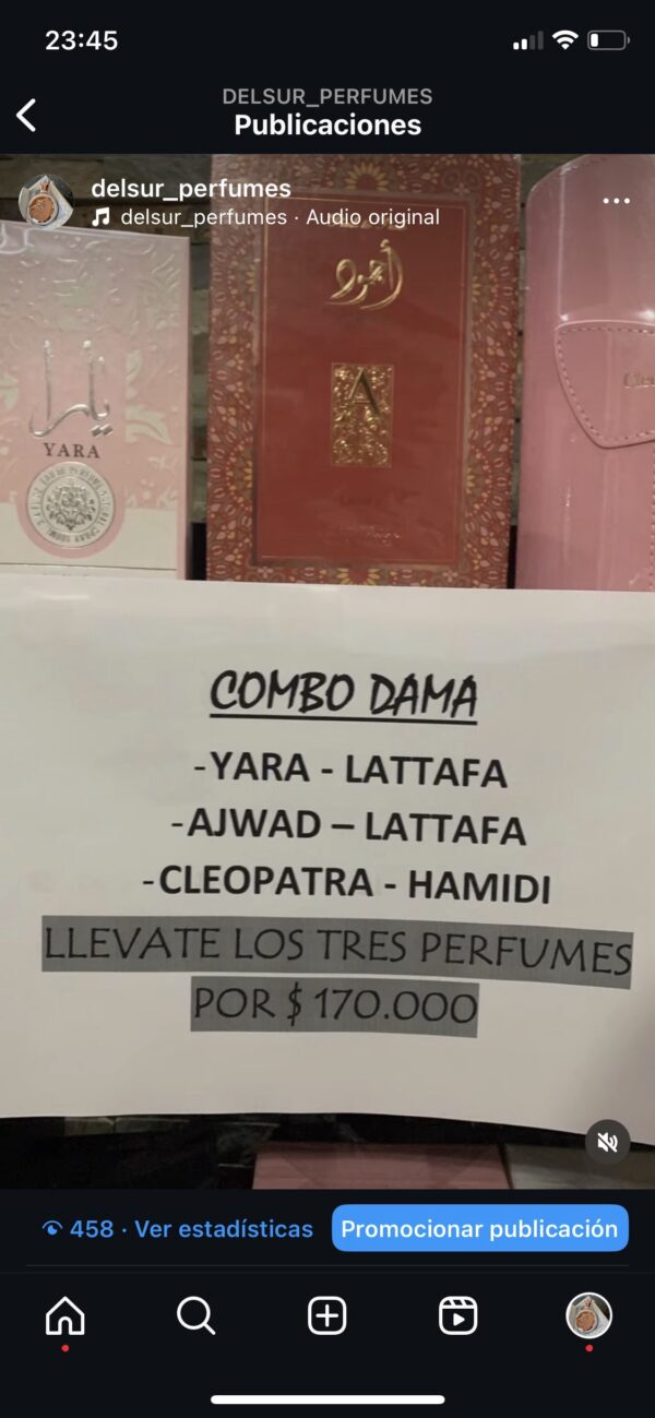 Combo dama